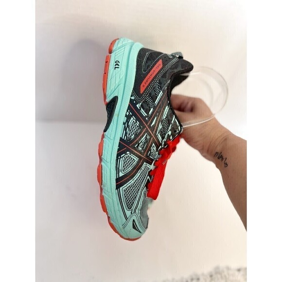 Asics Gel Venture 6 Resolution Cushioning Trail Athletic Running Sneakers - Picture 4 of 13